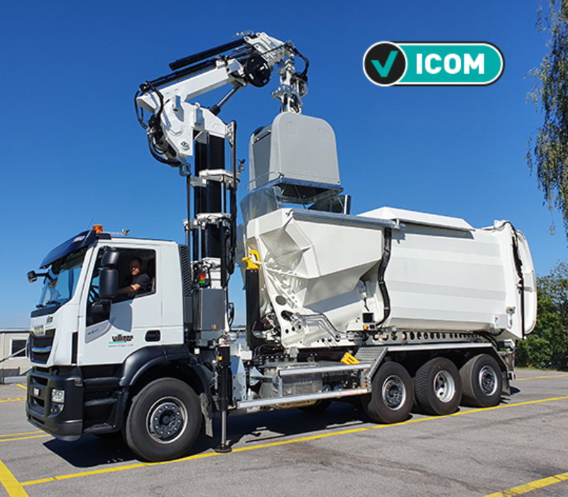 This is Villiger ICOM, Intelligent Container Management 