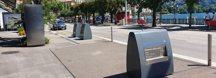 Quadromatsystem in Lugano