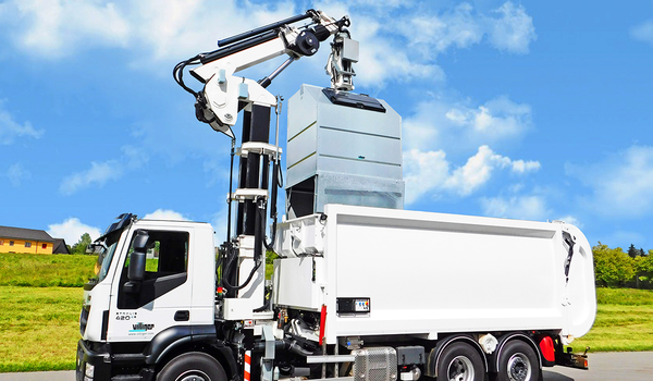 Alternative collection options with the Villiger industrial container