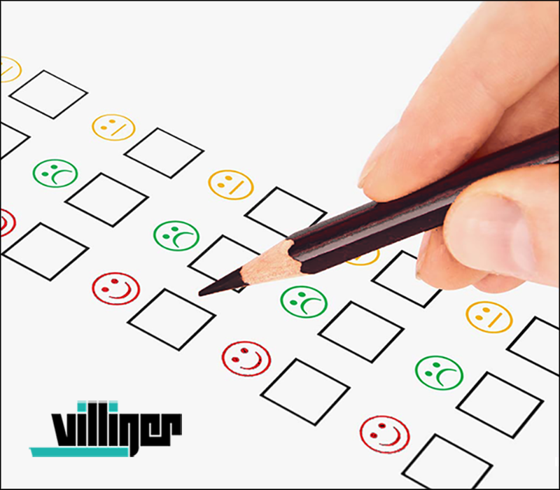 Positive feedback on the customer satisfaction survey